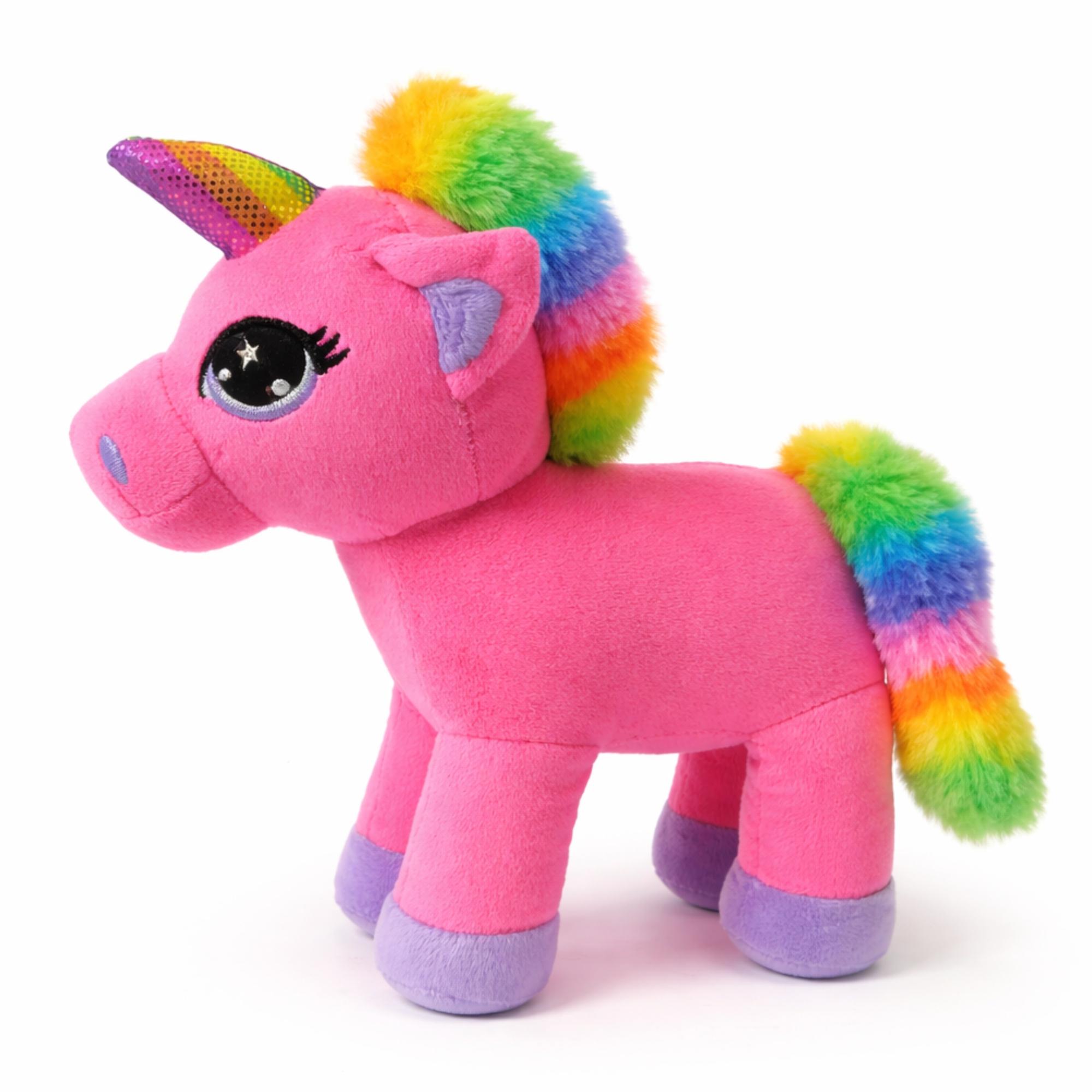 TEDCITY 20CM STANDING UNICORN  - PINK